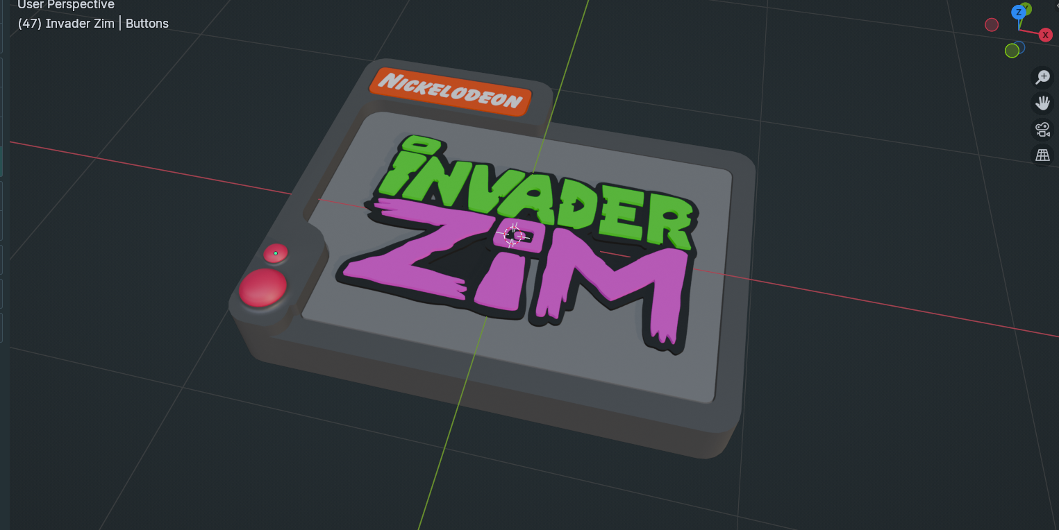 Stylized character part