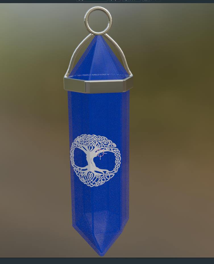 Printed morpher crystal